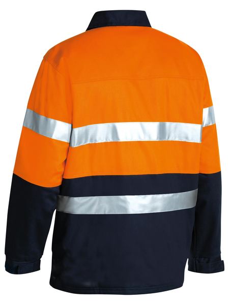 Jacket Bisley Hi Vis Taped Drill 310g BK6710T