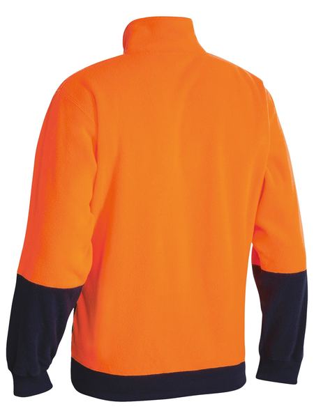 Fleece Bisley Hi Vis 1/4 Zip Polar 300g BK6889