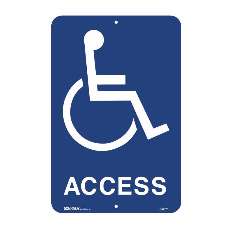 Sign (Traffic) (Disabled) Access M 300x450
