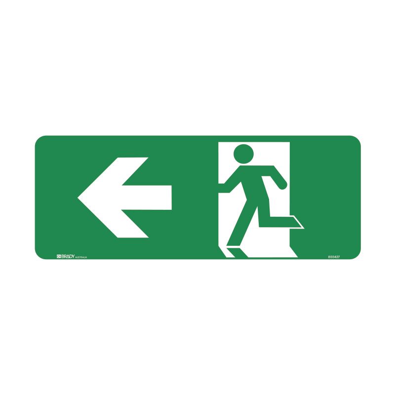 Sign (Emergency) <--- Moving Person luMss 450x180