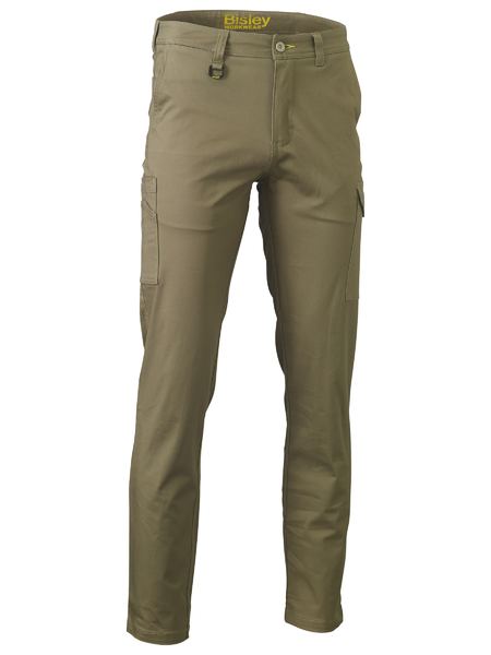 Bisley Mens Stretch Drill Cargo Pants 280g BPC6008