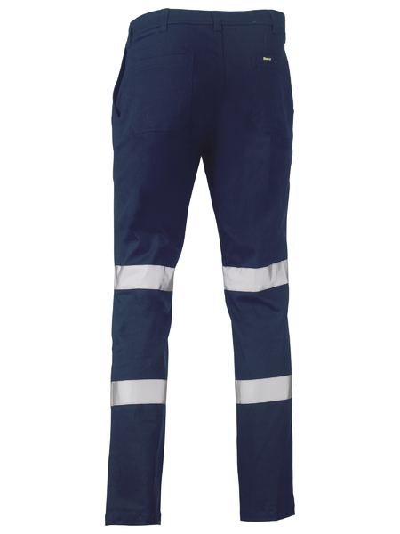 Pants Bisley BM-Taped Stretch Drill 280g Navy 77R - Safe1