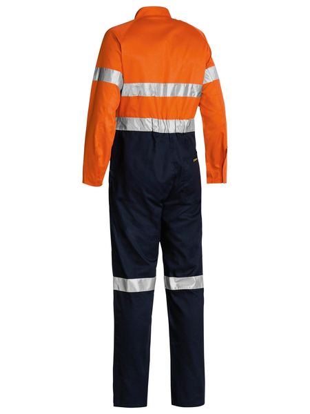 Coverall Bisley Hi Vis Taped Drill 190g BC6719TW