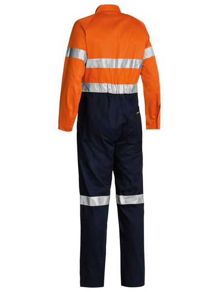 Coverall Bisley Hi Vis Taped Drill 190g