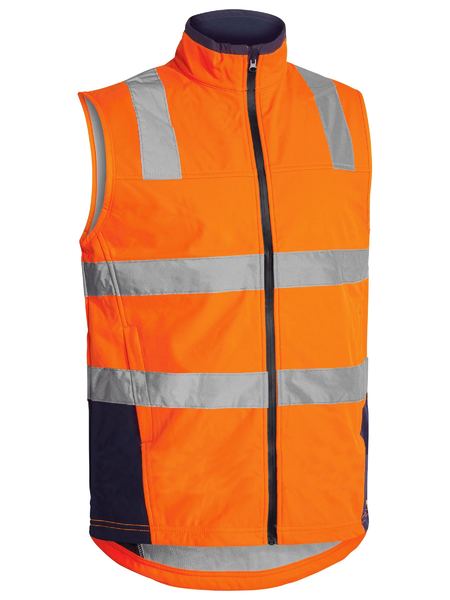 Vest Bisley Hi Vis Taped Soft Shell 310g BV0348T