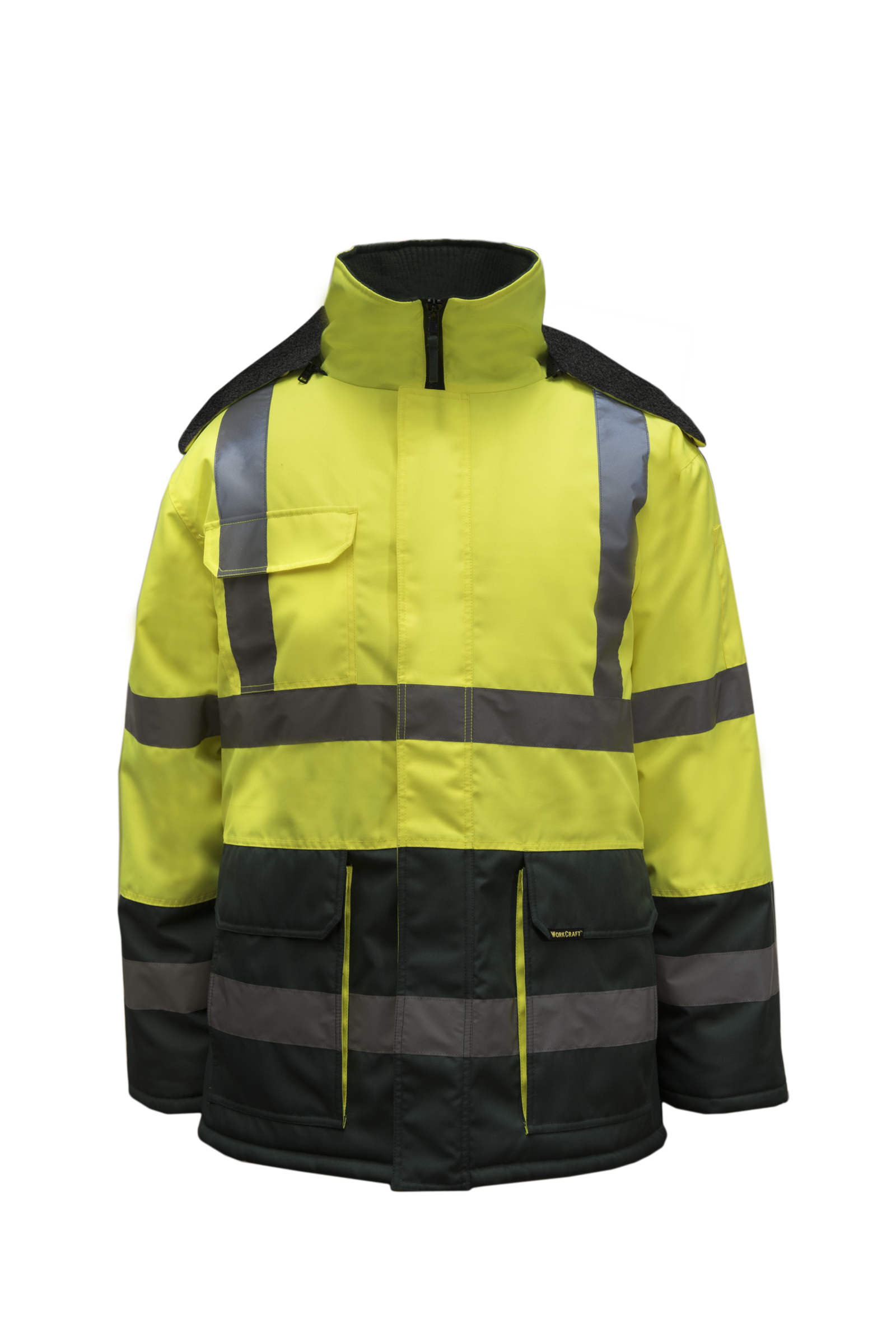 WorkCraft Mens BM-Taped Freezer Jacket 450D WFJ001
