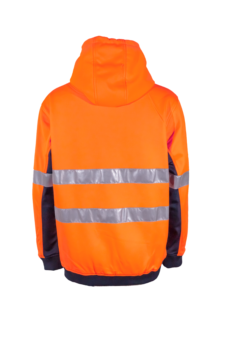 WorkCraft Mens Peak Taped Full Zip Hoodie 320g WT8011