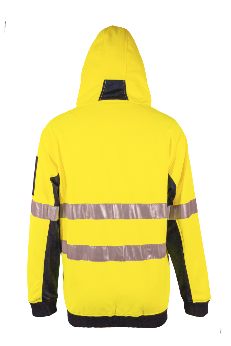 WorkCraft Mens Peak Taped Full Zip Hoodie 320g WT8011