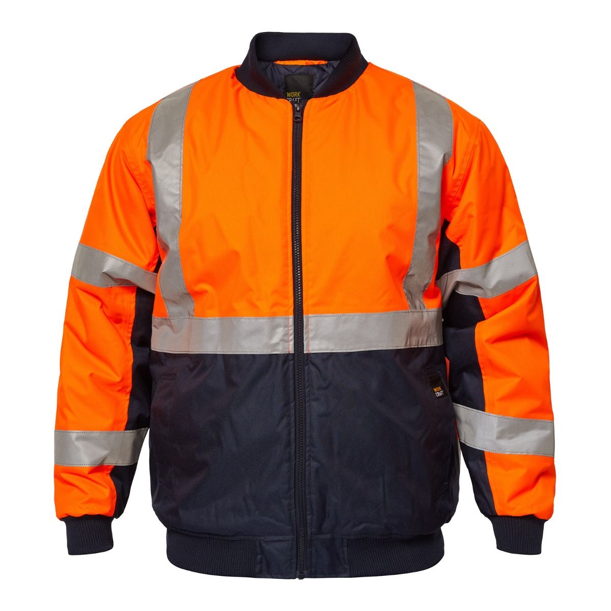 WorkCraft Mens Tempest X-Taped Bomber Jacket WW9010