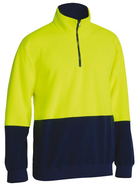 Fleece Bisley Hi Vis 1/4 Zip Polar 300g BK6889
