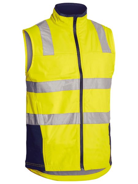 Vest Bisley Hi Vis Taped Soft Shell 310g BV0348T