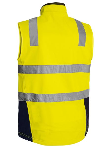Vest Bisley Hi Vis Taped Soft Shell 310g BV0348T